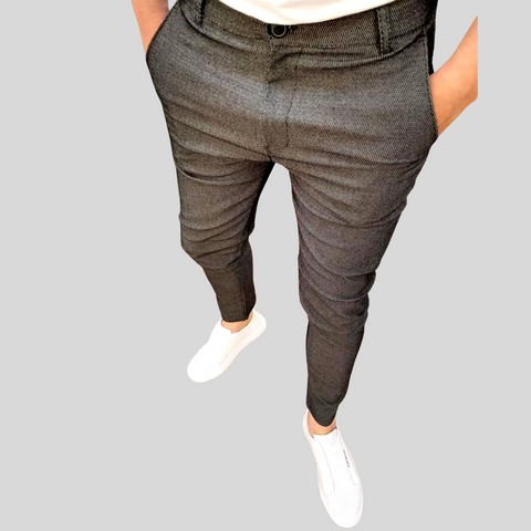 Dante | Businessbroek voor heren | Klassieke pasvorm met stretchcomfort