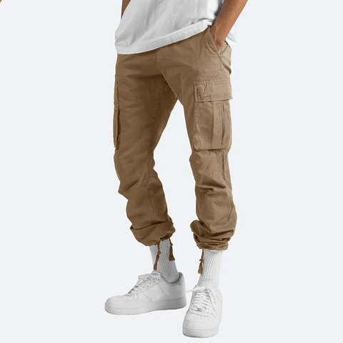 Tobias | Heren Cargo Broek | Ruime Zakken & Comfortabele Pasvorm