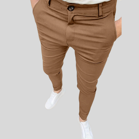 Dante | Businessbroek voor heren | Klassieke pasvorm met stretchcomfort