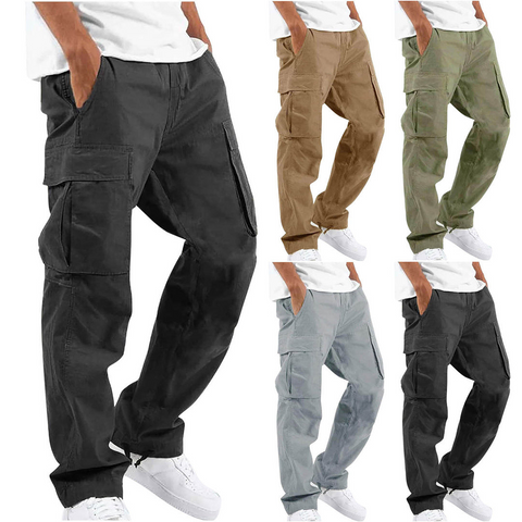 Tobias | Heren Cargo Broek | Ruime Zakken & Comfortabele Pasvorm