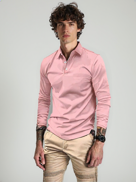 Luca | Heren Poloshirt | Lange Mouwen