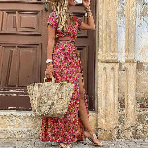 Isabella | Boho Maxi Jurk | Elegant & Comfortabel
