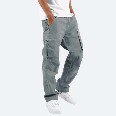 Tobias | Heren Cargo Broek | Ruime Zakken & Comfortabele Pasvorm