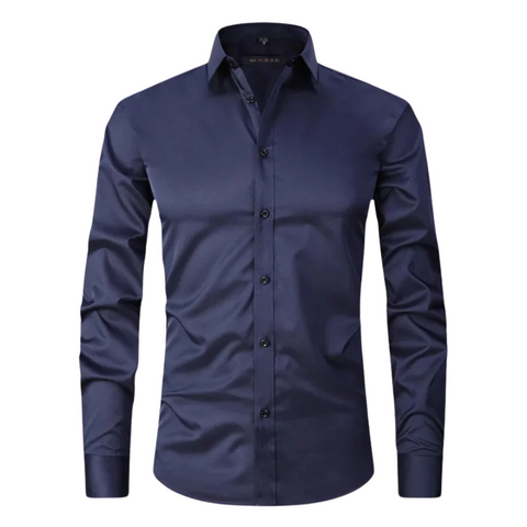 Liam | Heren Overhemd | Stretch Slim Fit & Ademend