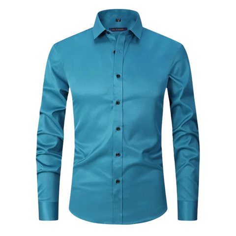 Liam | Heren Overhemd | Stretch Slim Fit & Ademend