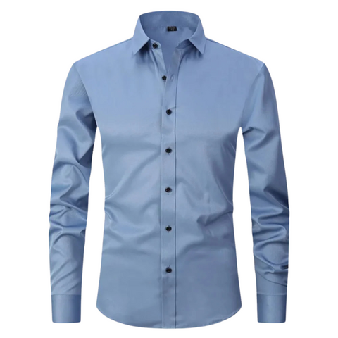 Liam | Heren Overhemd | Stretch Slim Fit & Ademend