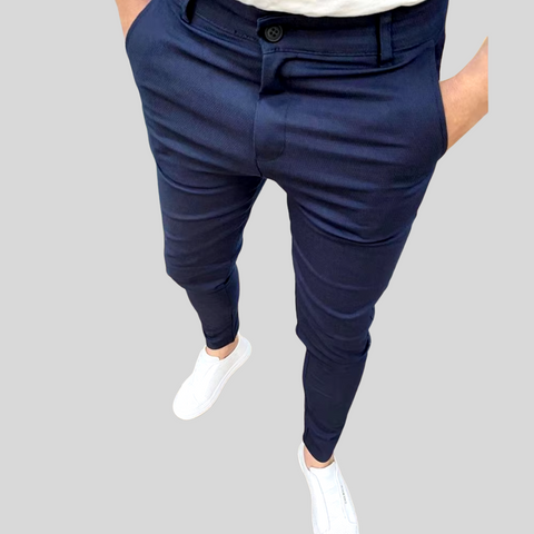 Dante | Businessbroek voor heren | Klassieke pasvorm met stretchcomfort