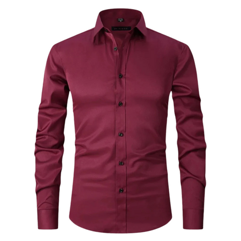 Liam | Heren Overhemd | Stretch Slim Fit & Ademend